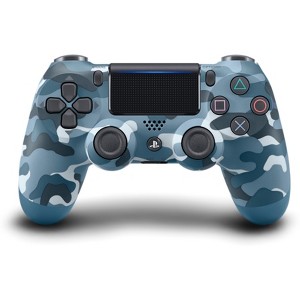 PS4 Controller Blue Camo