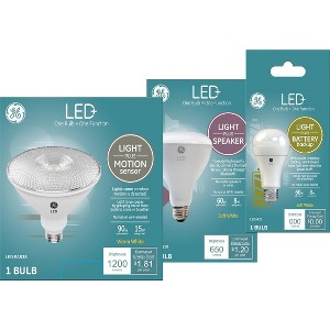 New GE LED+ Light Bulbs