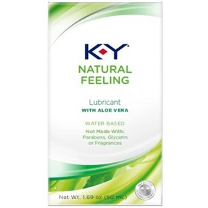 K-Y Natural Feeling Aloe Vera Lube