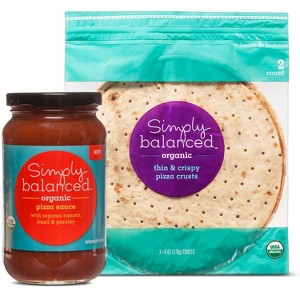 Simply Balanced Pizza Crust/Sauce