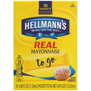 Hellmann's Mayonnaise To Go Pkts