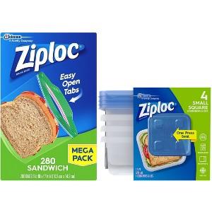 Ziploc Bags & Containers